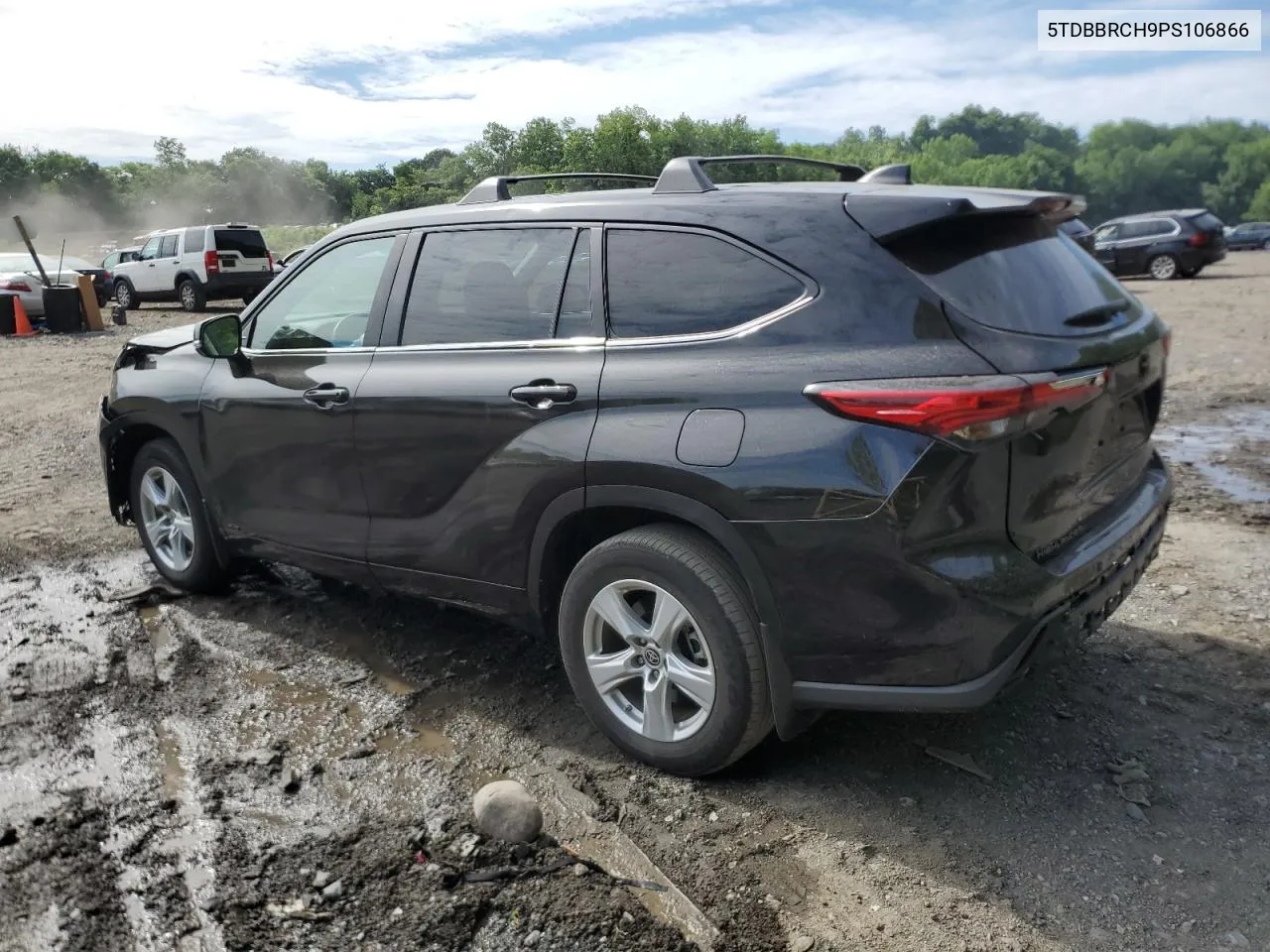 2023 Toyota Highlander Hybrid Le VIN: 5TDBBRCH9PS106866 Lot: 56712284