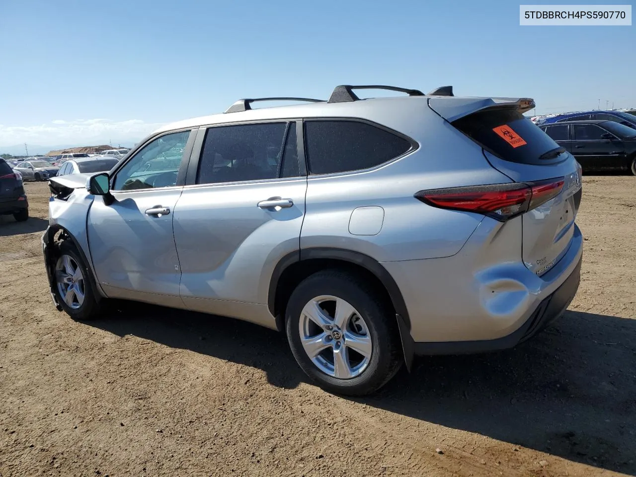 2023 Toyota Highlander Hybrid Le VIN: 5TDBBRCH4PS590770 Lot: 61494324