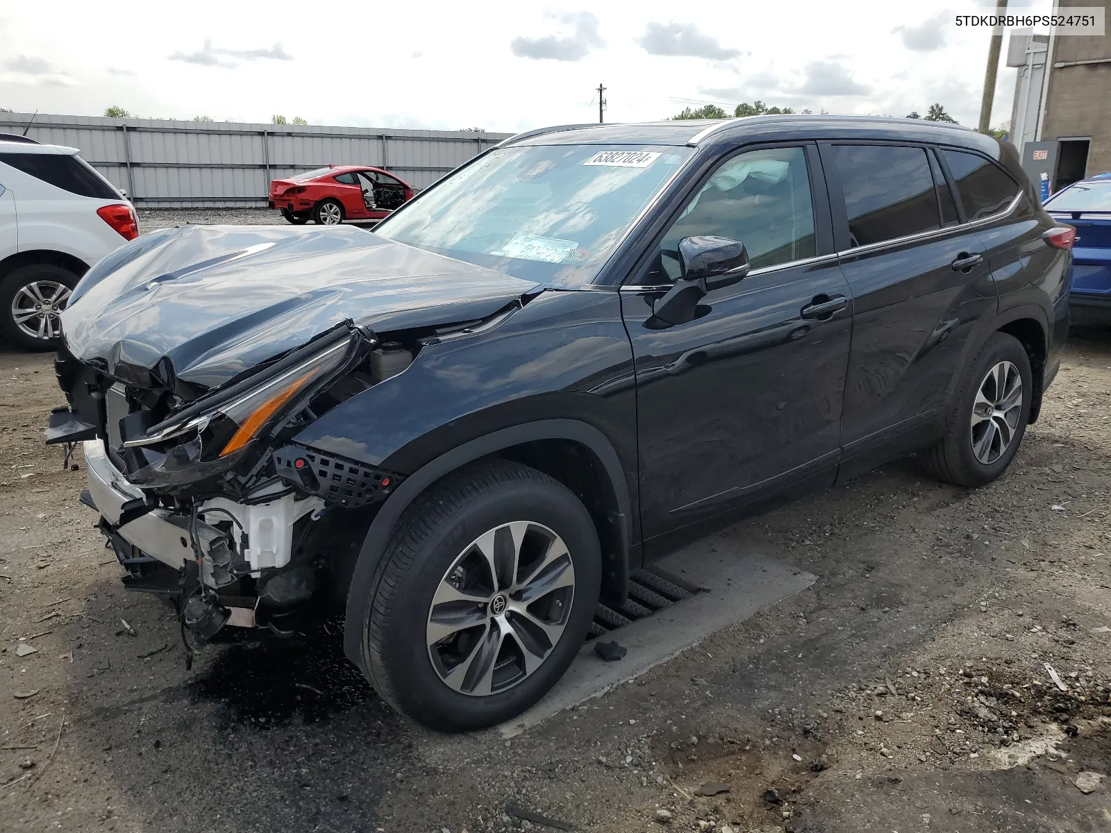 5TDKDRBH6PS524751 2023 Toyota Highlander L