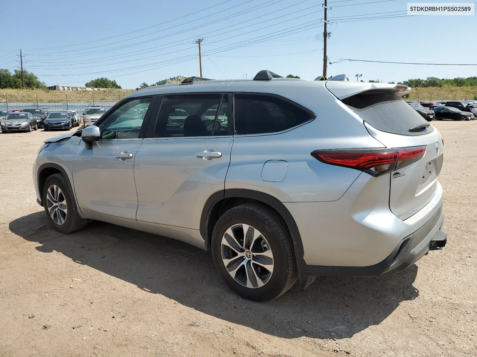 2023 Toyota Highlander L VIN: 5TDKDRBH1PS502589 Lot: 64002894