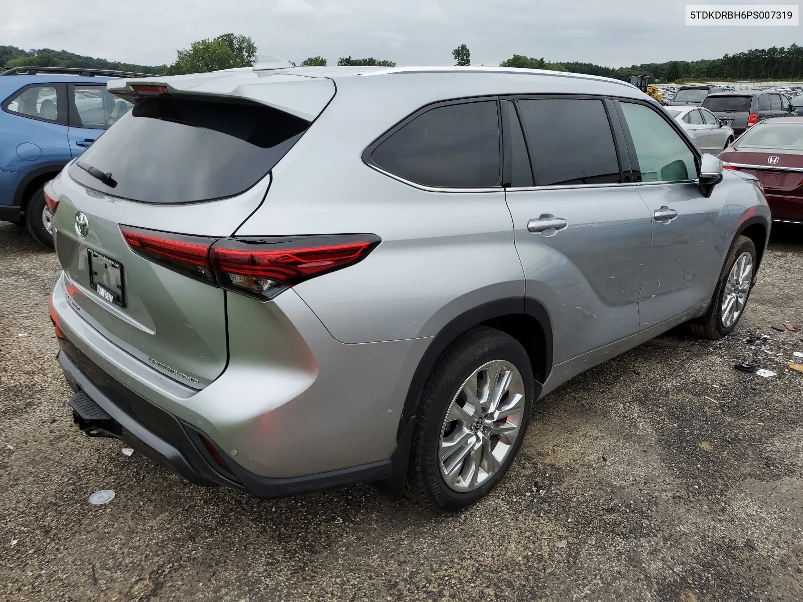 2023 Toyota Highlander L VIN: 5TDKDRBH6PS007319 Lot: 64241574