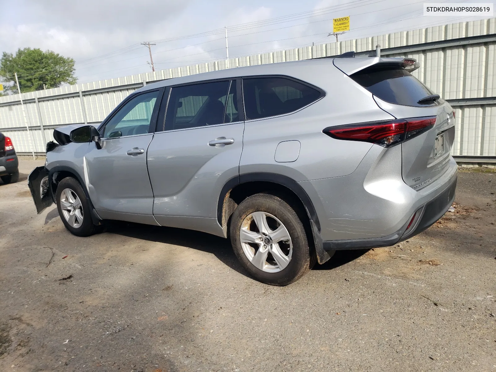 2023 Toyota Highlander L VIN: 5TDKDRAH0PS028619 Lot: 65754344