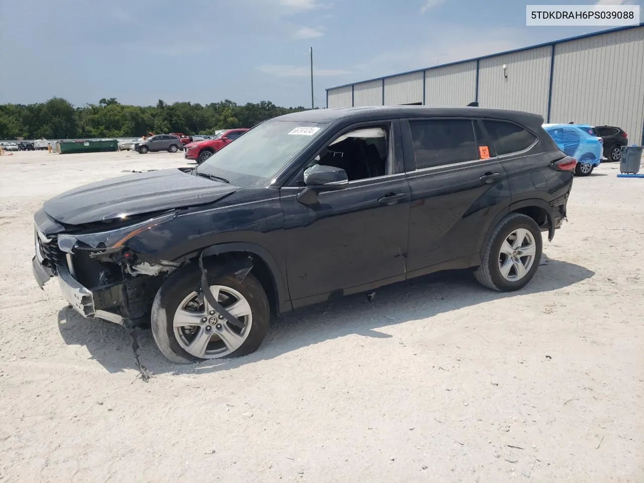 2023 Toyota Highlander L VIN: 5TDKDRAH6PS039088 Lot: 66797474