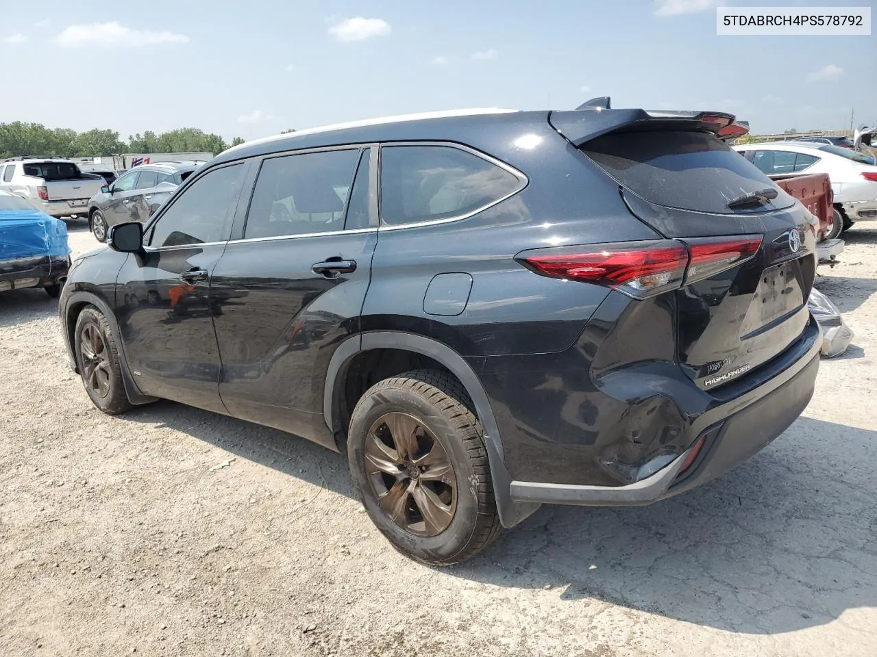 2023 Toyota Highlander Hybrid Bronze Edition VIN: 5TDABRCH4PS578792 Lot: 67980994