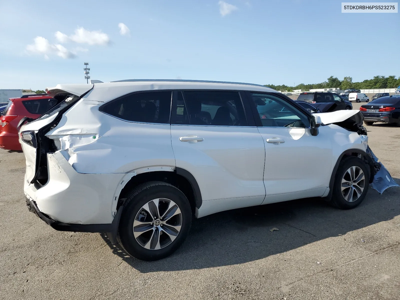 2023 Toyota Highlander L VIN: 5TDKDRBH6PS523275 Lot: 68023854