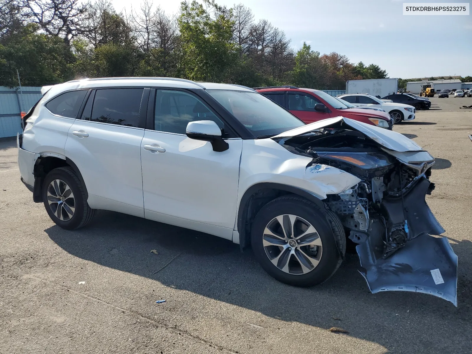 2023 Toyota Highlander L VIN: 5TDKDRBH6PS523275 Lot: 68023854