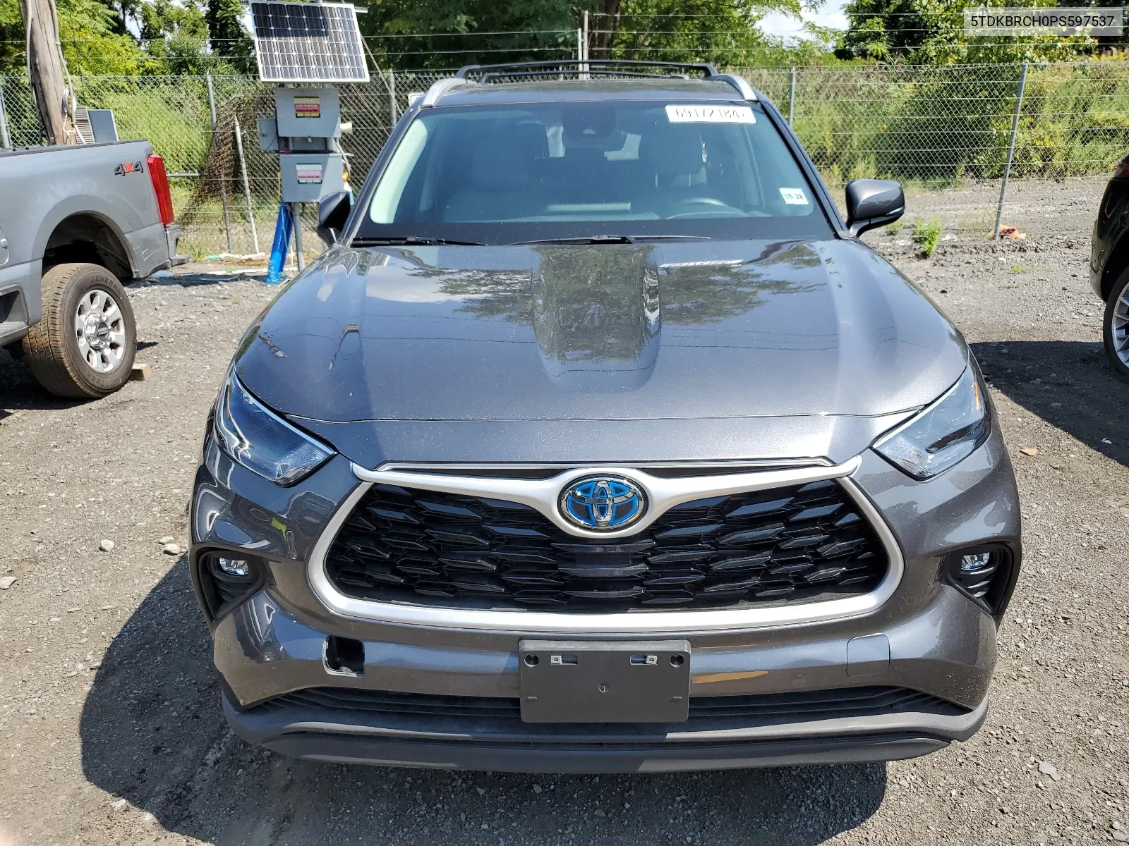 2023 Toyota Highlander Hybrid Xle VIN: 5TDKBRCH0PS597537 Lot: 69172184