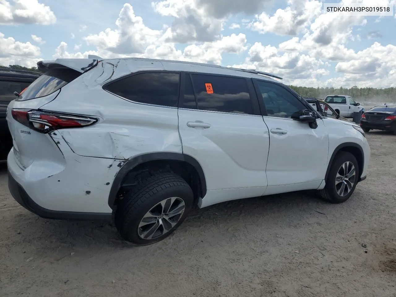 2023 Toyota Highlander Hybrid Xle VIN: 5TDKARAH3PS019518 Lot: 69235744