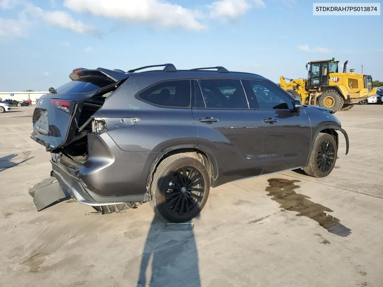 2023 Toyota Highlander L VIN: 5TDKDRAH7PS013874 Lot: 69491324