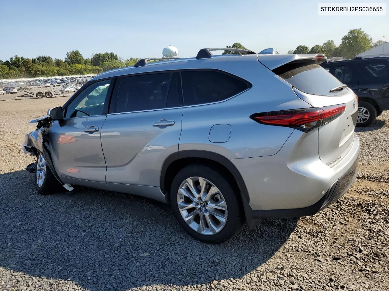 2023 Toyota Highlander L VIN: 5TDKDRBH2PS036655 Lot: 70169004