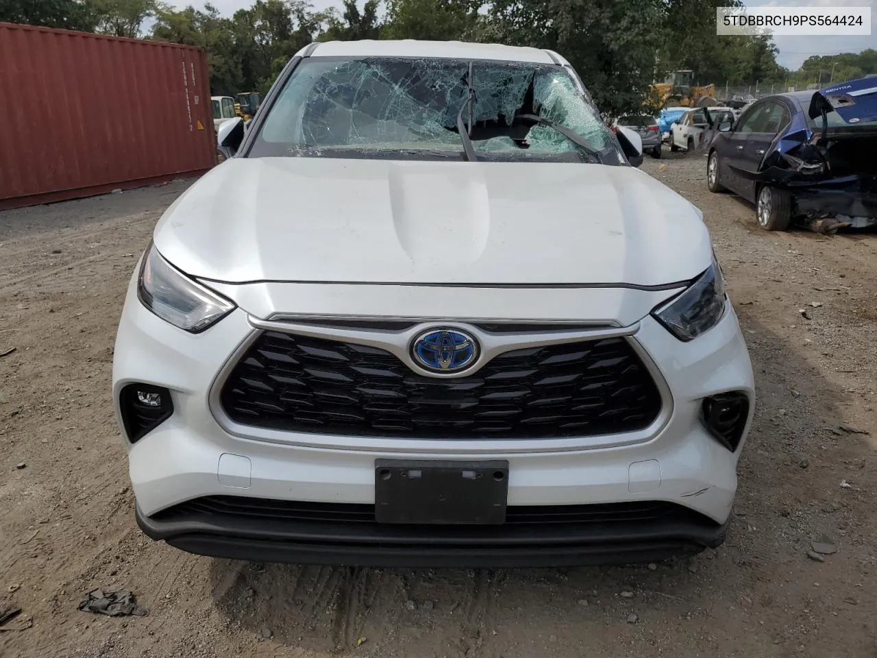 5TDBBRCH9PS564424 2023 Toyota Highlander Hybrid Le