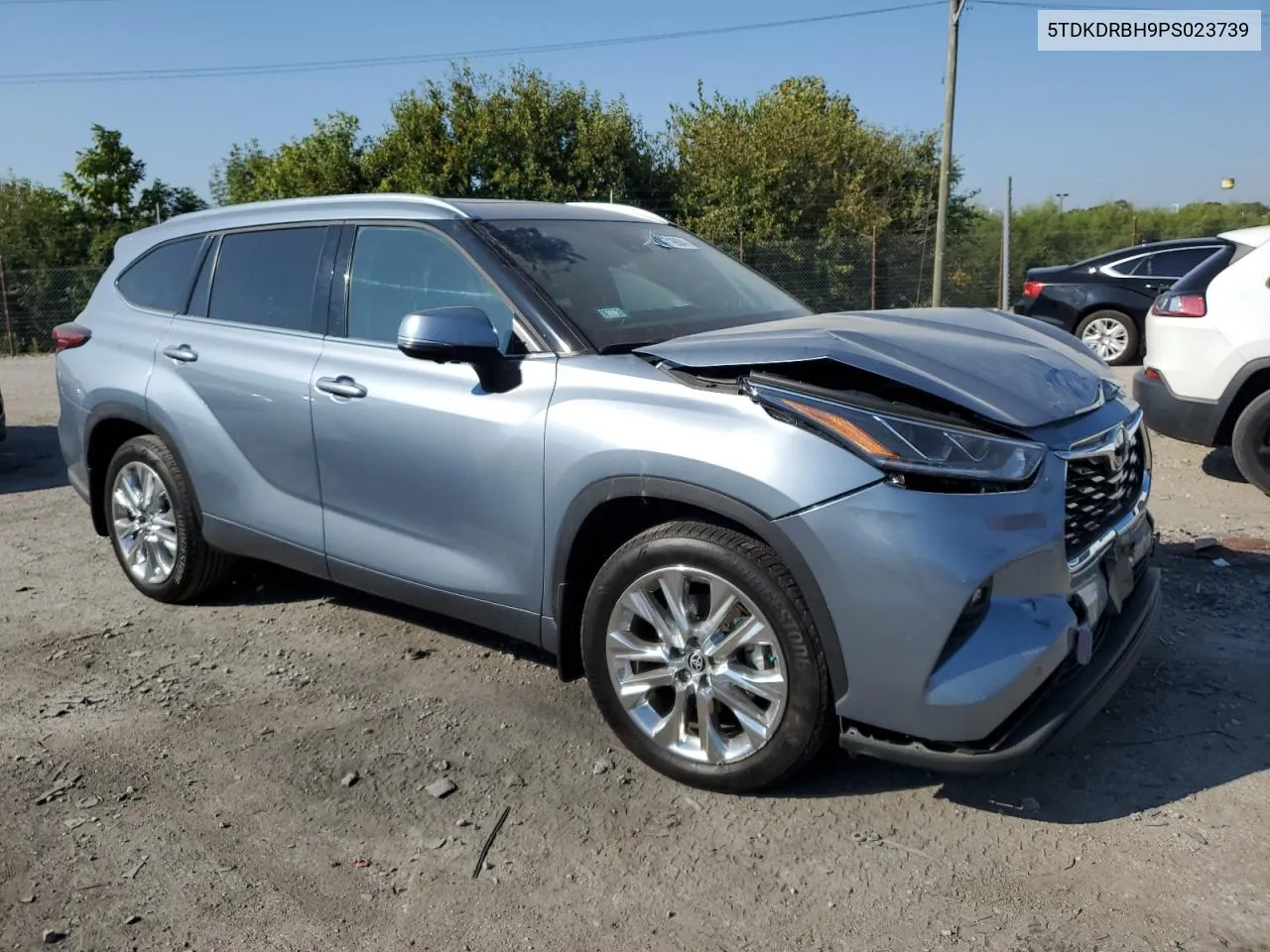 2023 Toyota Highlander L VIN: 5TDKDRBH9PS023739 Lot: 71471904