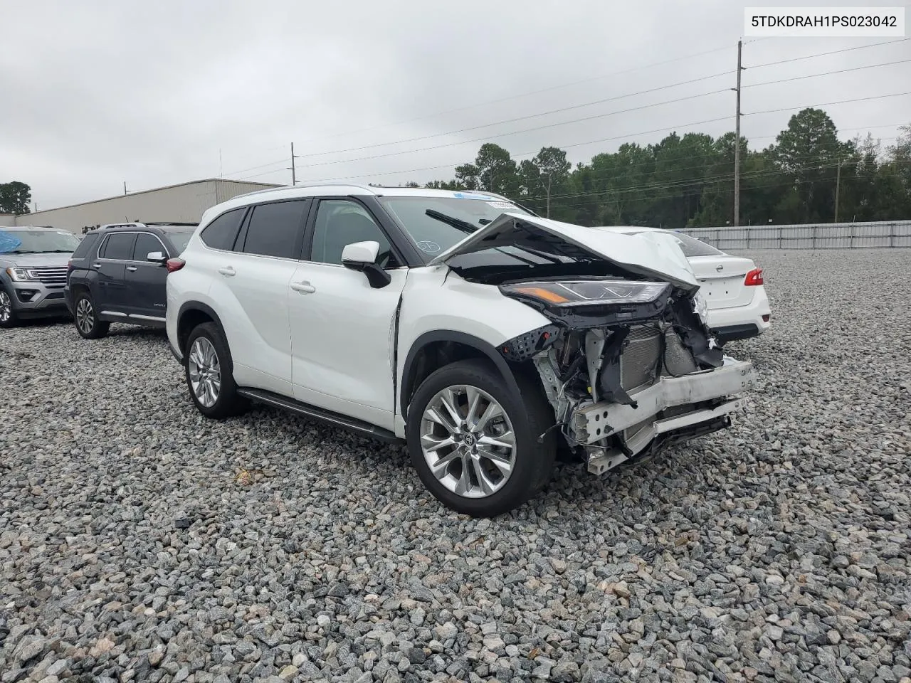 2023 Toyota Highlander L VIN: 5TDKDRAH1PS023042 Lot: 71556854