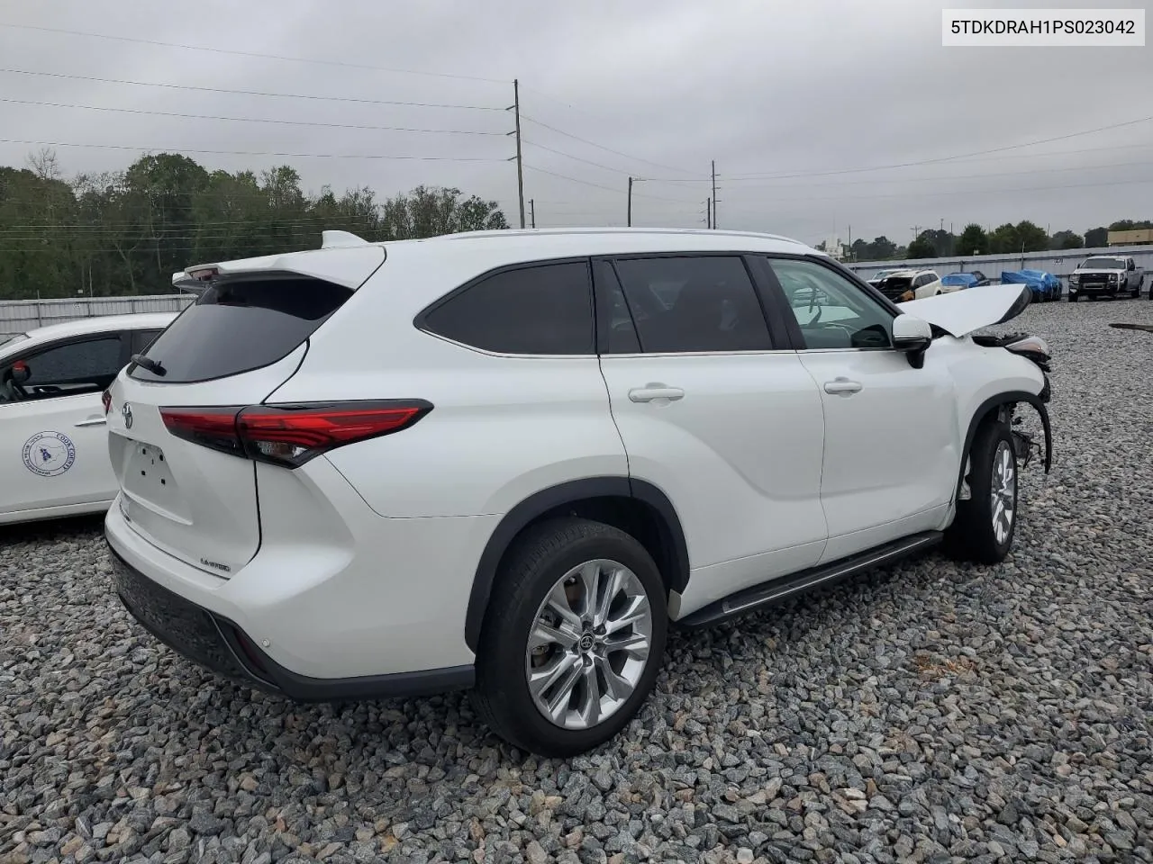 2023 Toyota Highlander L VIN: 5TDKDRAH1PS023042 Lot: 71556854