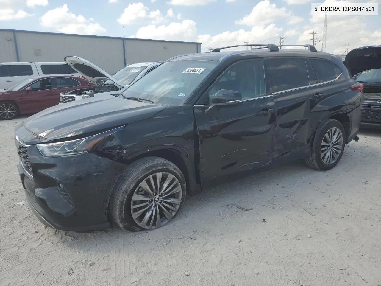 2023 Toyota Highlander L VIN: 5TDKDRAH2PS044501 Lot: 72089234