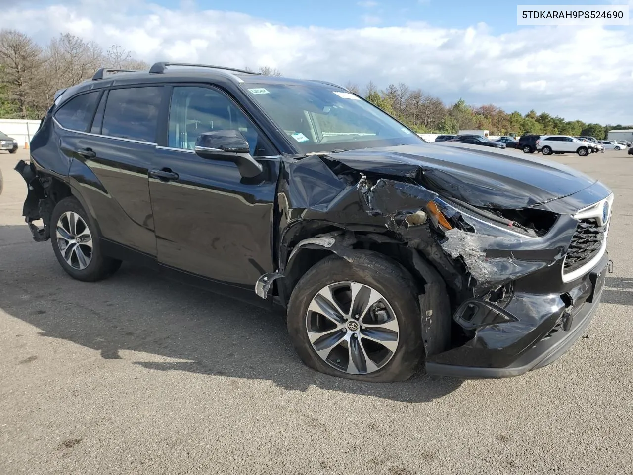 2023 Toyota Highlander Hybrid Xle VIN: 5TDKARAH9PS524690 Lot: 72455314