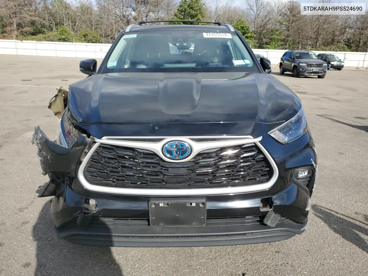 2023 Toyota Highlander Hybrid Xle VIN: 5TDKARAH9PS524690 Lot: 72455314