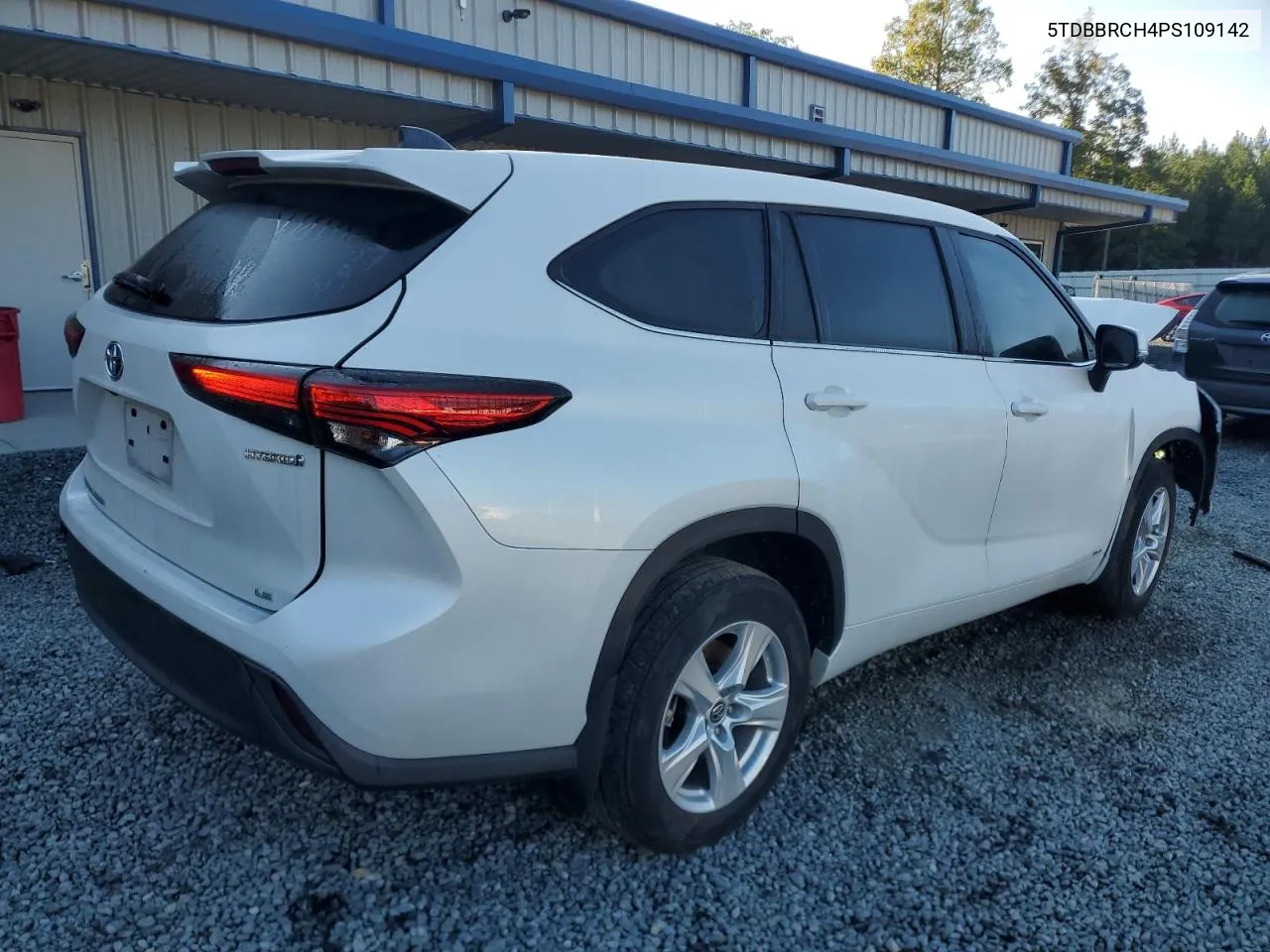 2023 Toyota Highlander Hybrid Le VIN: 5TDBBRCH4PS109142 Lot: 72557704