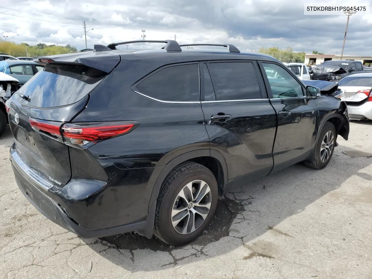 2023 Toyota Highlander L VIN: 5TDKDRBH1PS045475 Lot: 72845324