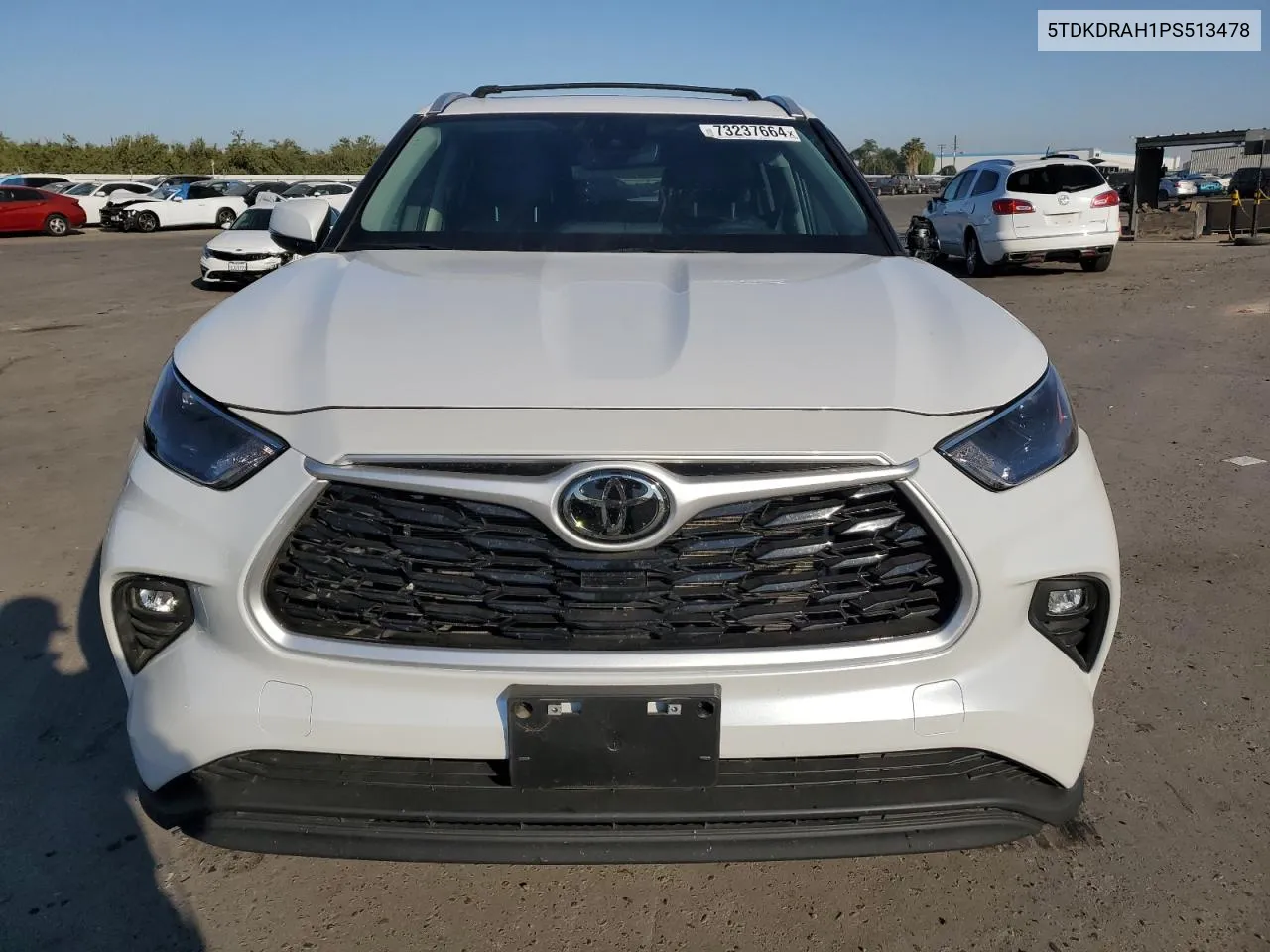 2023 Toyota Highlander L VIN: 5TDKDRAH1PS513478 Lot: 73237664