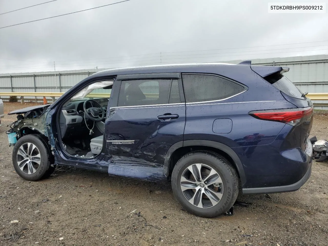 2023 Toyota Highlander L VIN: 5TDKDRBH9PS009212 Lot: 73375204