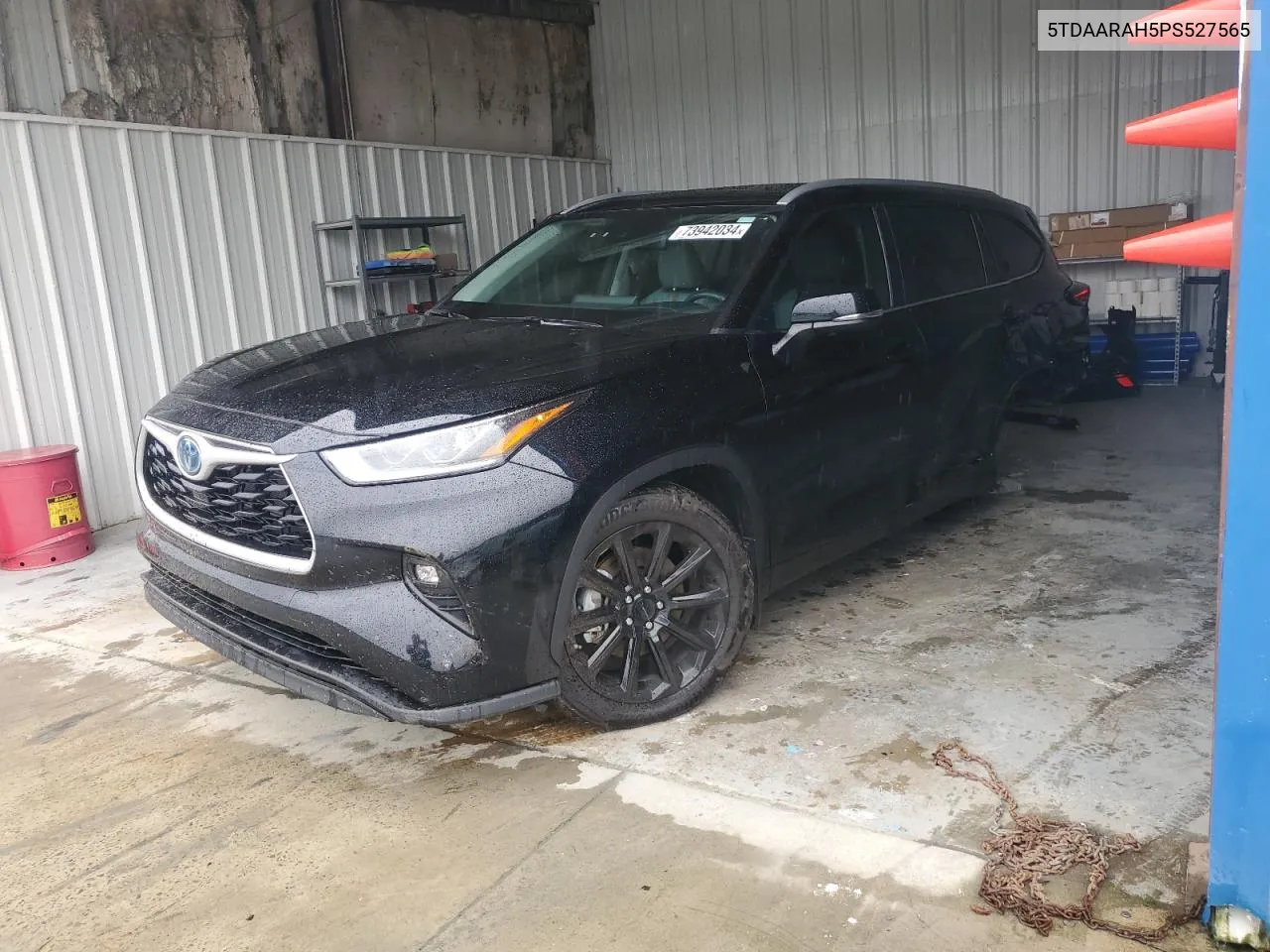 2023 Toyota Highlander Hybrid Bronze Edition VIN: 5TDAARAH5PS527565 Lot: 73942034