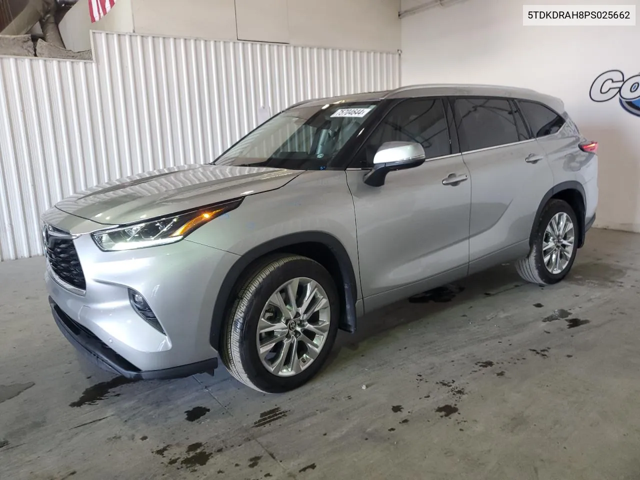 2023 Toyota Highlander L VIN: 5TDKDRAH8PS025662 Lot: 75704644