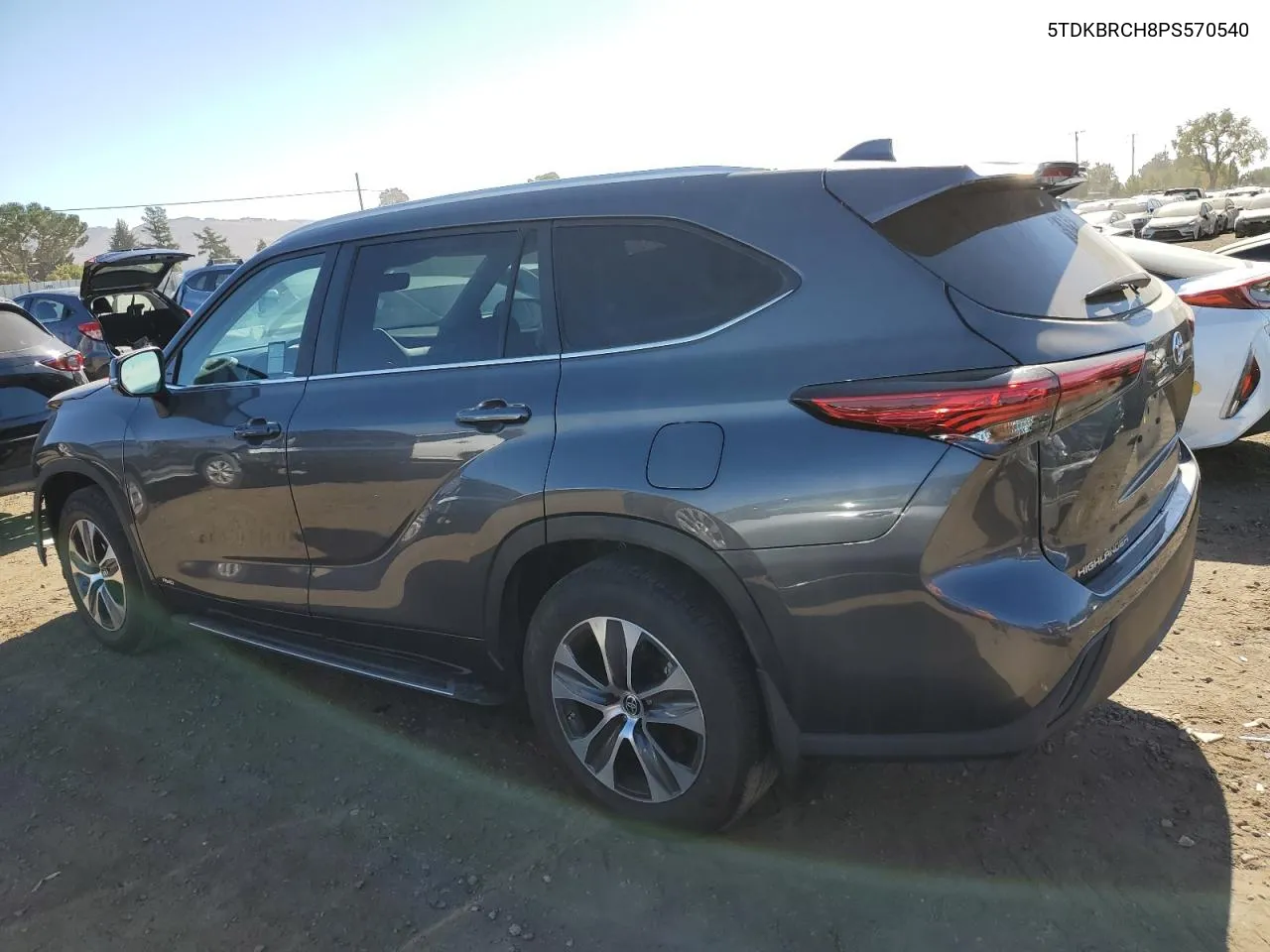 2023 Toyota Highlander Hybrid Xle VIN: 5TDKBRCH8PS570540 Lot: 75845874