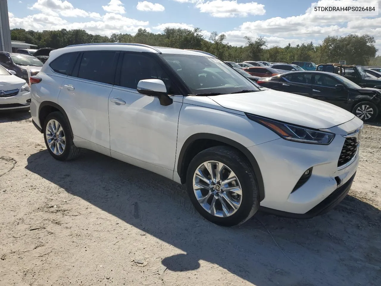 2023 Toyota Highlander L VIN: 5TDKDRAH4PS026484 Lot: 75912064