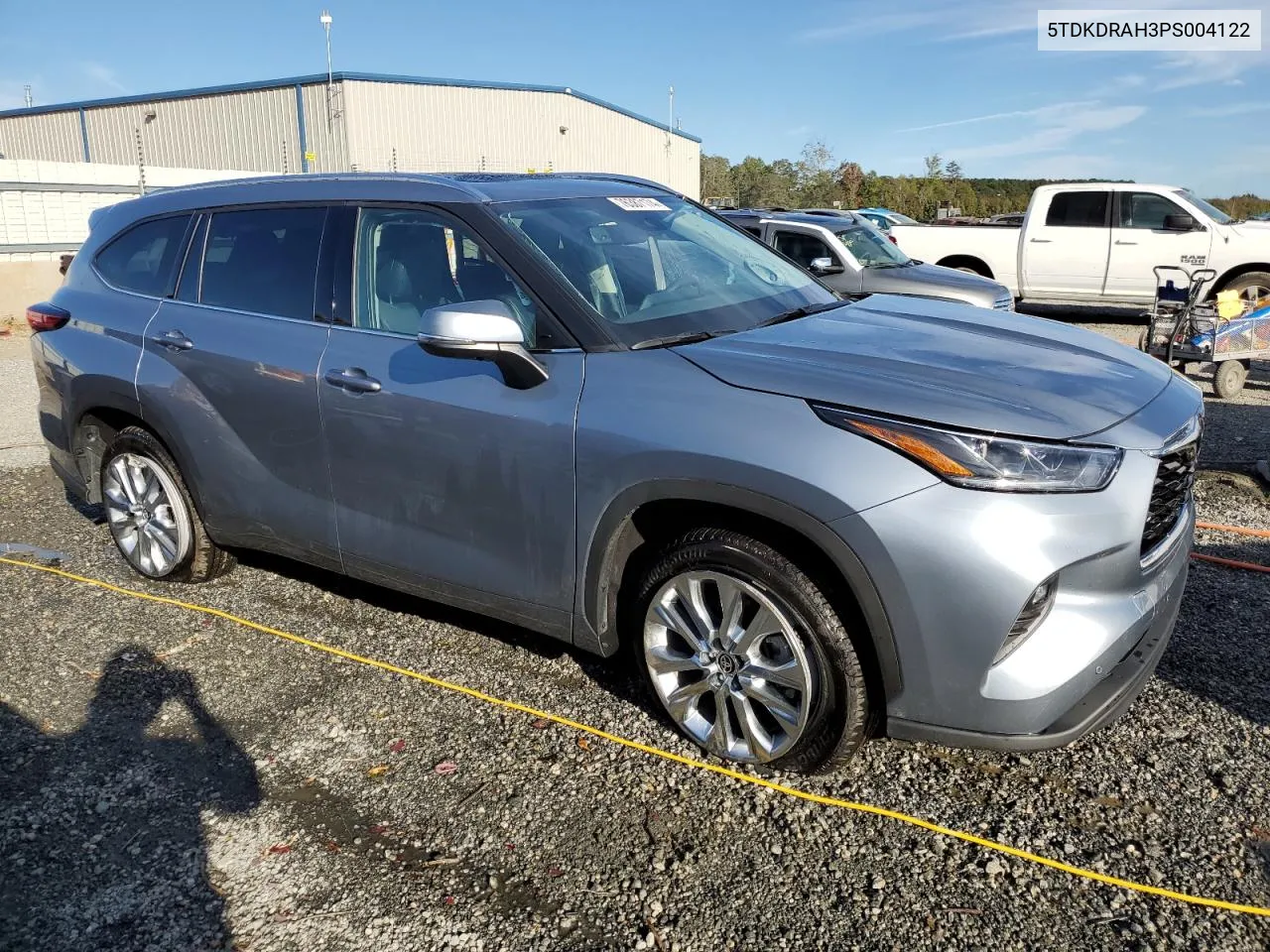 2023 Toyota Highlander L VIN: 5TDKDRAH3PS004122 Lot: 76387174