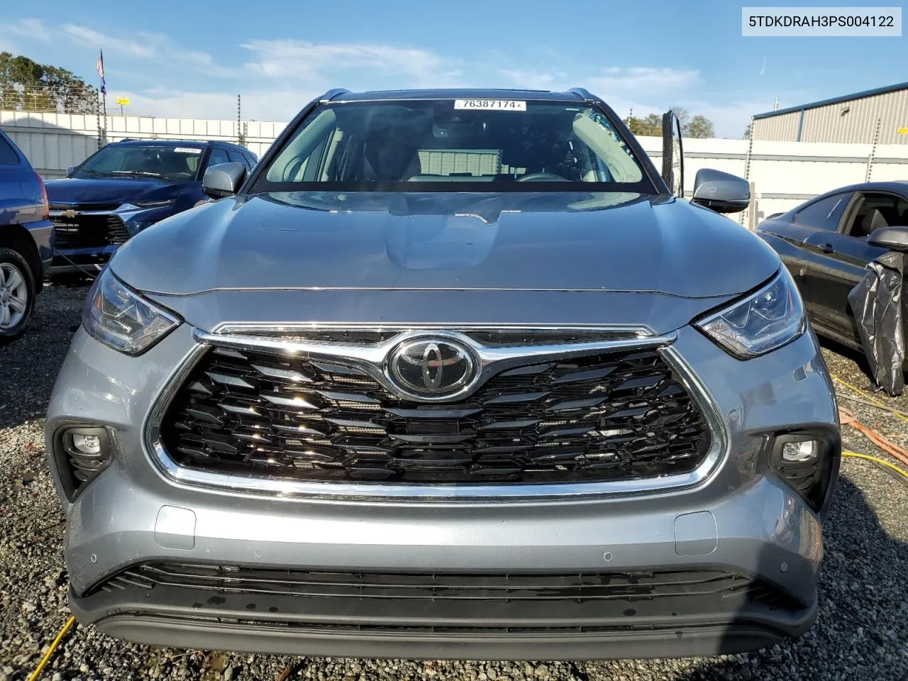 2023 Toyota Highlander L VIN: 5TDKDRAH3PS004122 Lot: 76387174