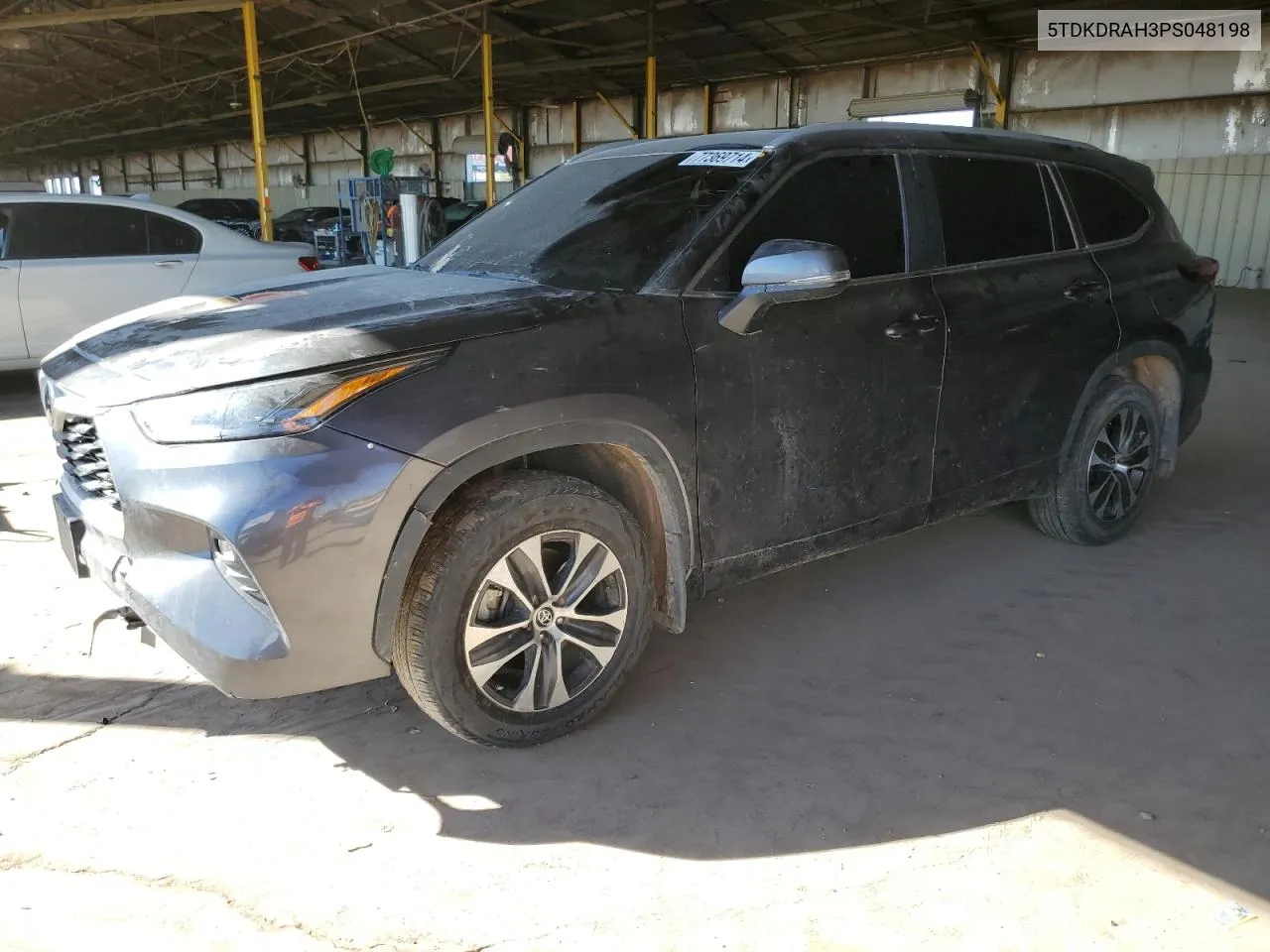 2023 Toyota Highlander L VIN: 5TDKDRAH3PS048198 Lot: 77369714