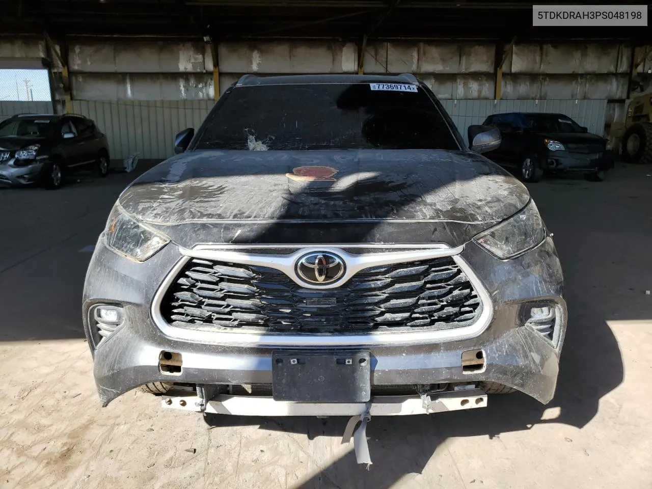 2023 Toyota Highlander L VIN: 5TDKDRAH3PS048198 Lot: 77369714