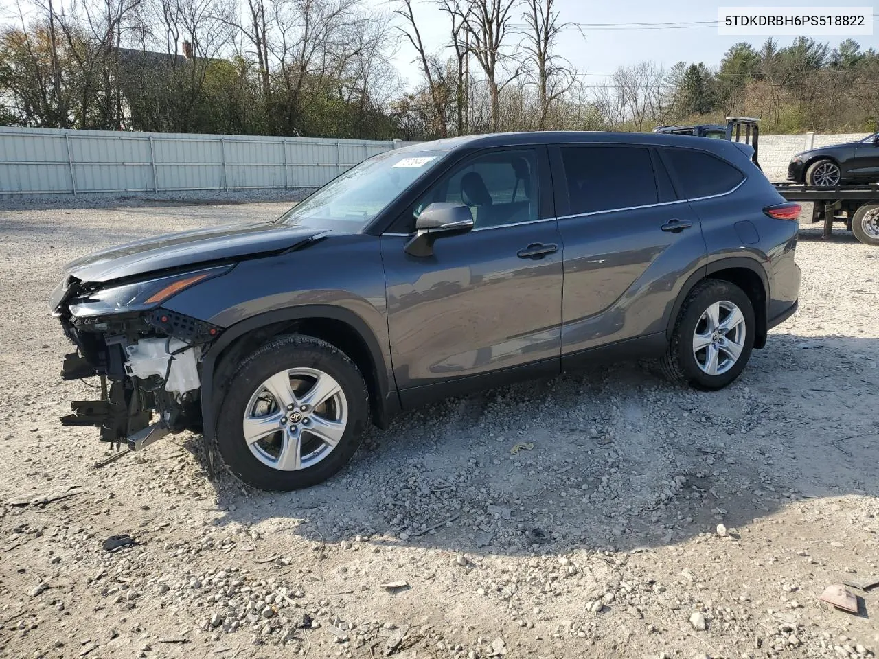 2023 Toyota Highlander L VIN: 5TDKDRBH6PS518822 Lot: 77870844