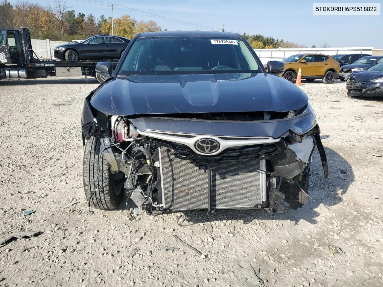 2023 Toyota Highlander L VIN: 5TDKDRBH6PS518822 Lot: 77870844