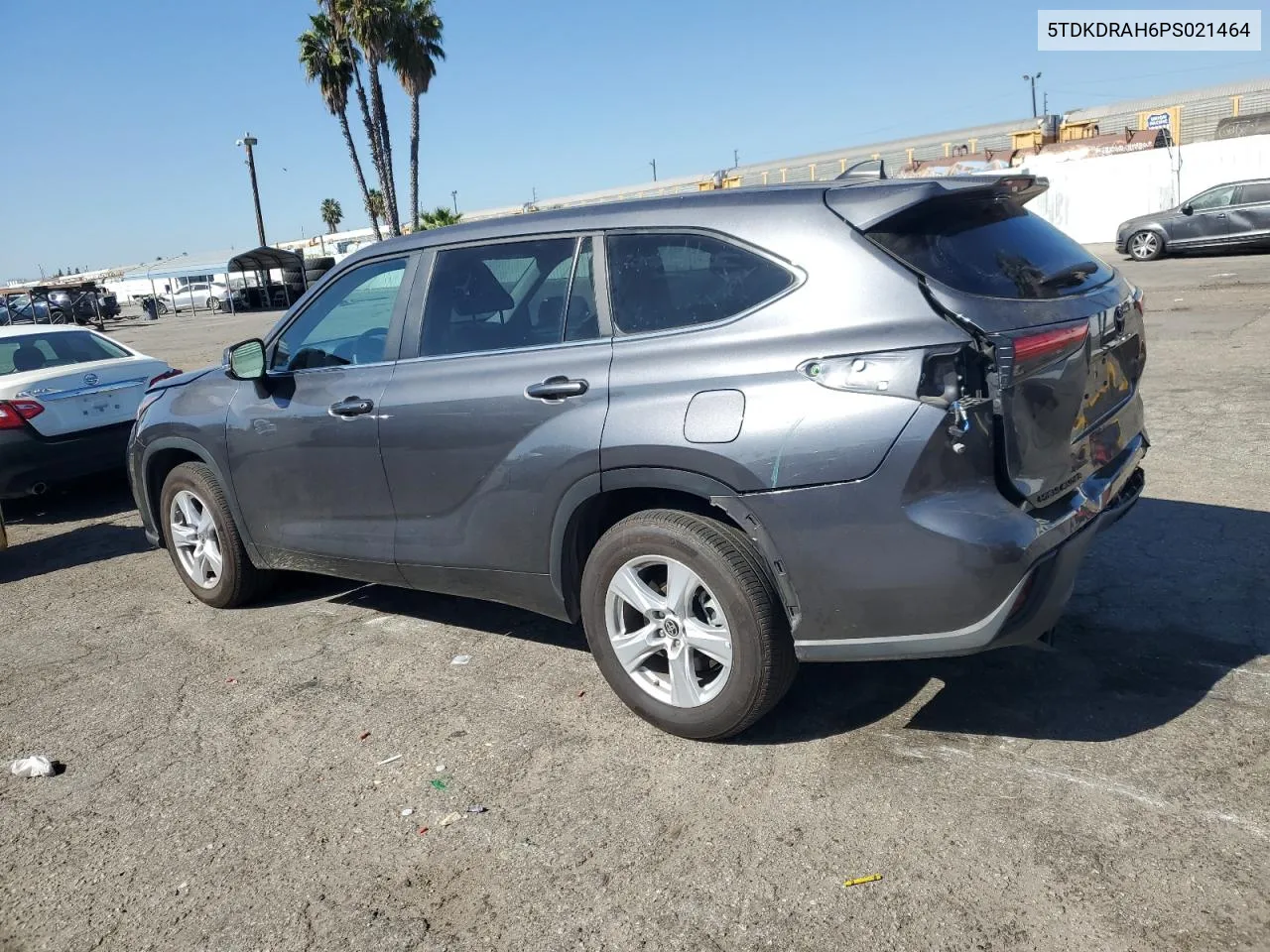 2023 Toyota Highlander L VIN: 5TDKDRAH6PS021464 Lot: 77894884