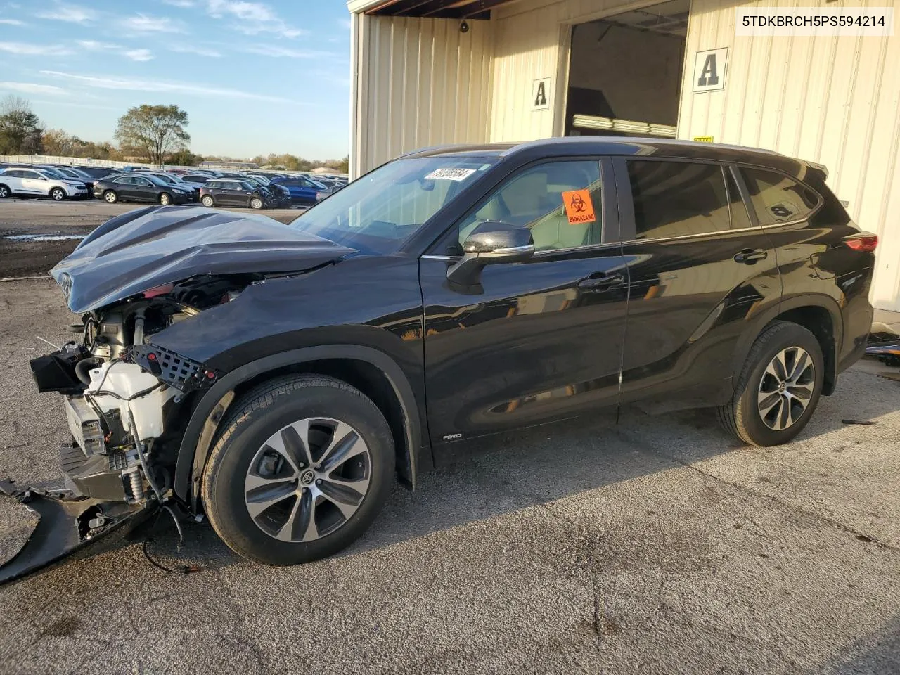 2023 Toyota Highlander Hybrid Xle VIN: 5TDKBRCH5PS594214 Lot: 79708584