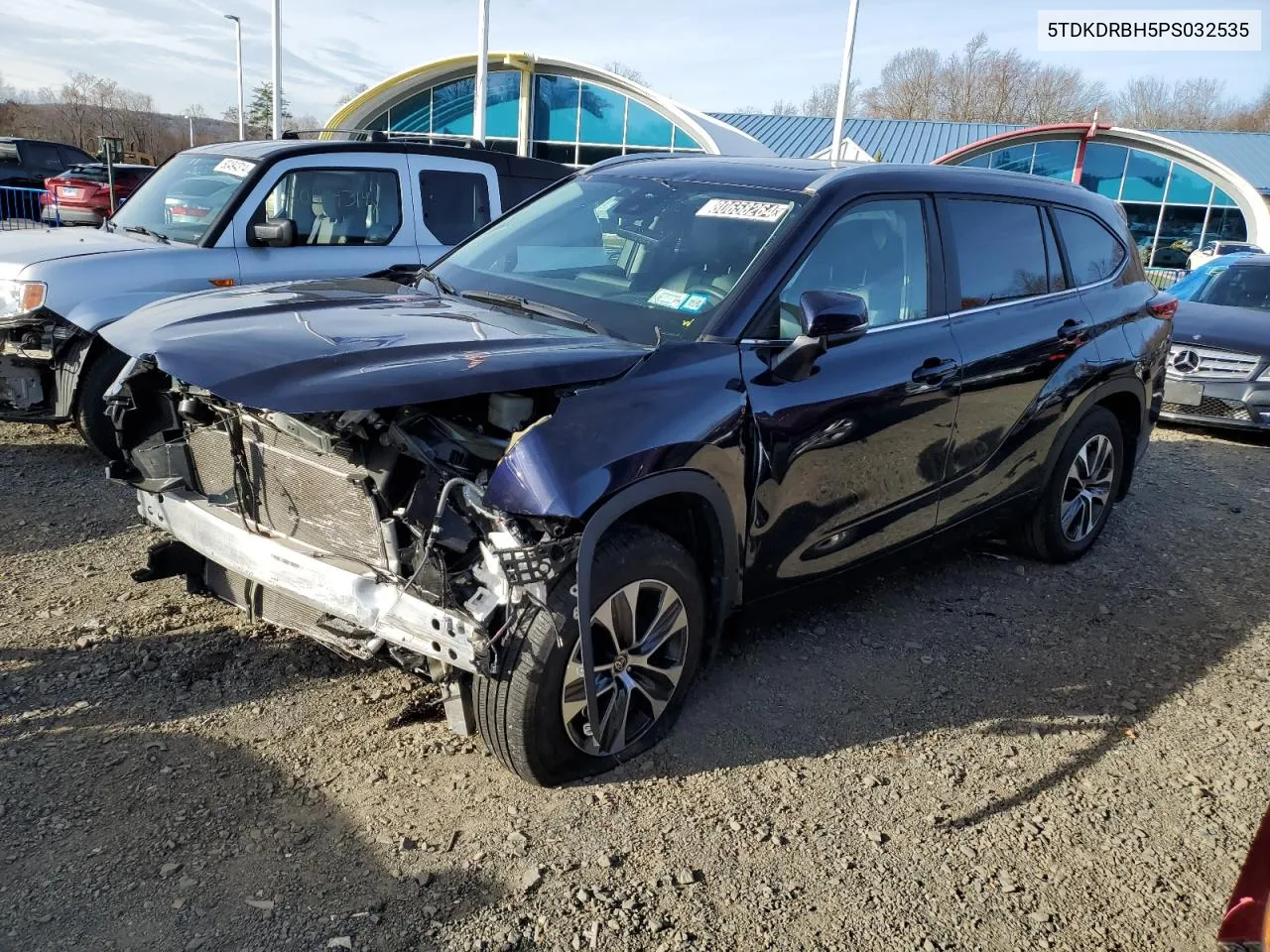 2023 Toyota Highlander L VIN: 5TDKDRBH5PS032535 Lot: 80658264