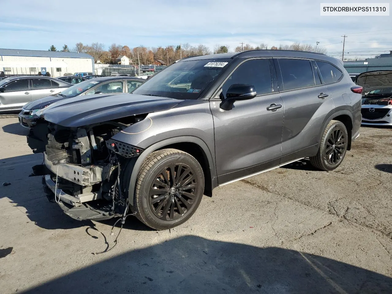 2023 Toyota Highlander L VIN: 5TDKDRBHXPS511310 Lot: 81076204