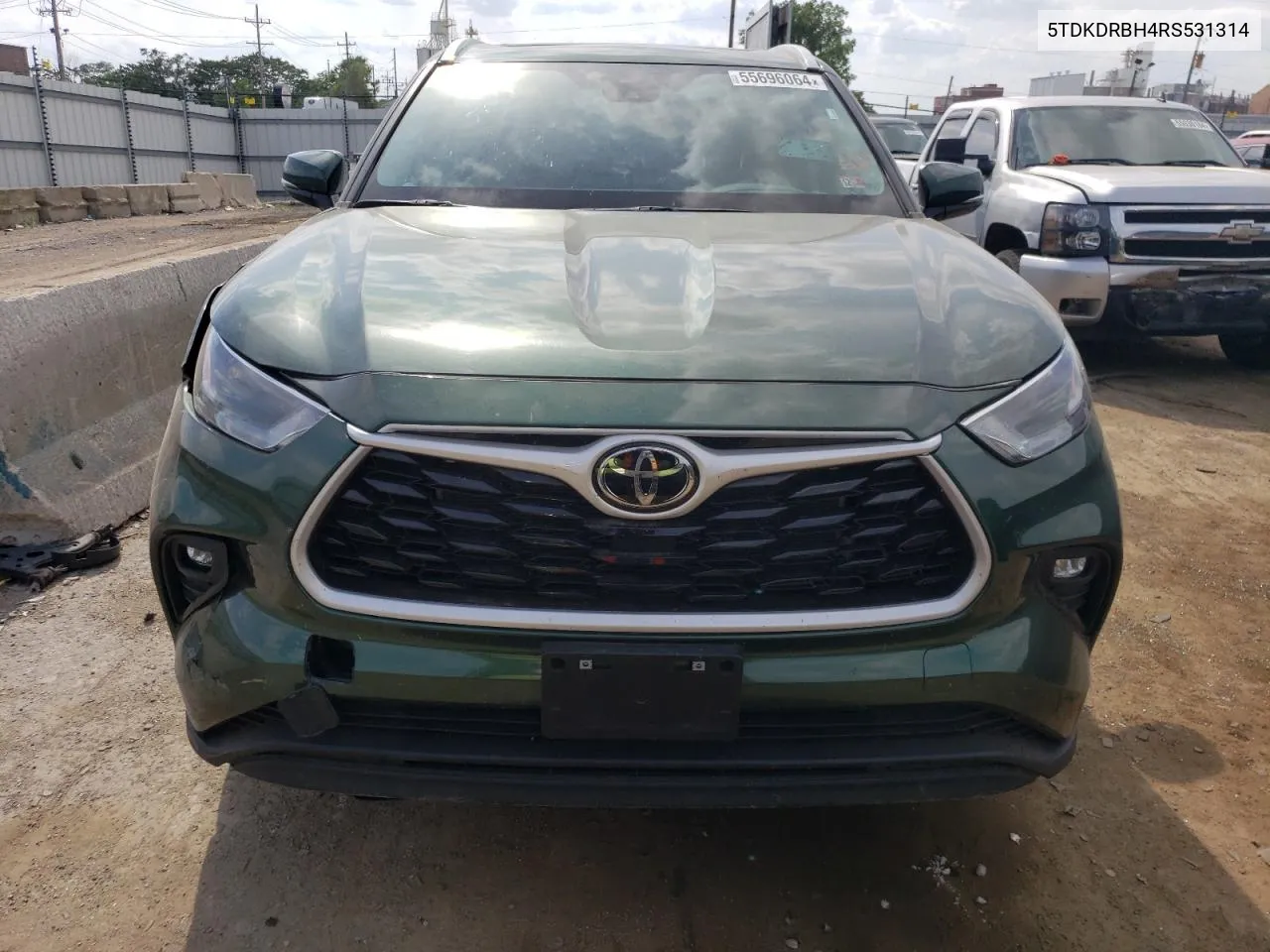 5TDKDRBH4RS531314 2024 Toyota Highlander Le