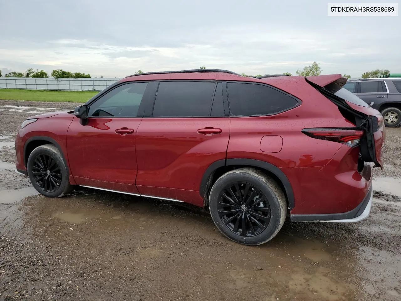 2024 Toyota Highlander Le VIN: 5TDKDRAH3RS538689 Lot: 63040684