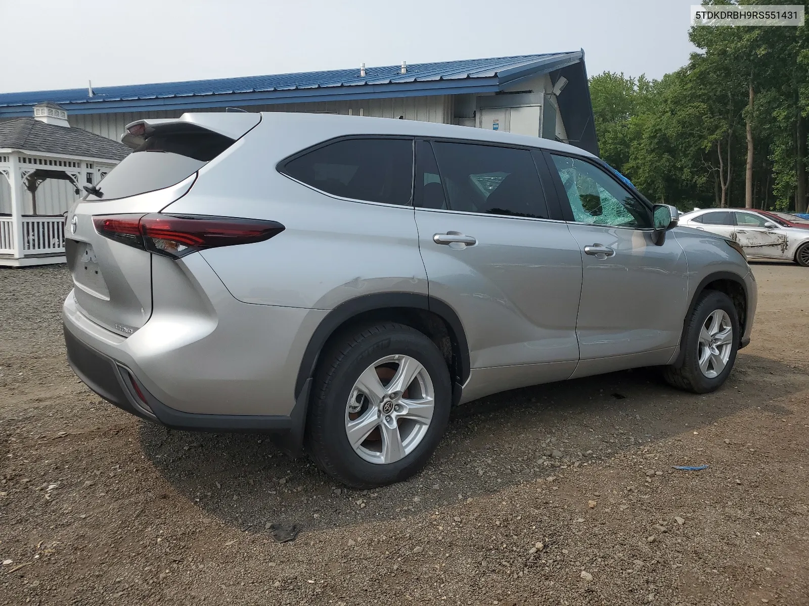 2024 Toyota Highlander Le VIN: 5TDKDRBH9RS551431 Lot: 67967594