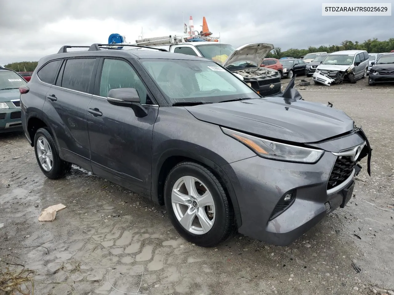 2024 Toyota Highlander Hybrid Le VIN: 5TDZARAH7RS025629 Lot: 72386614