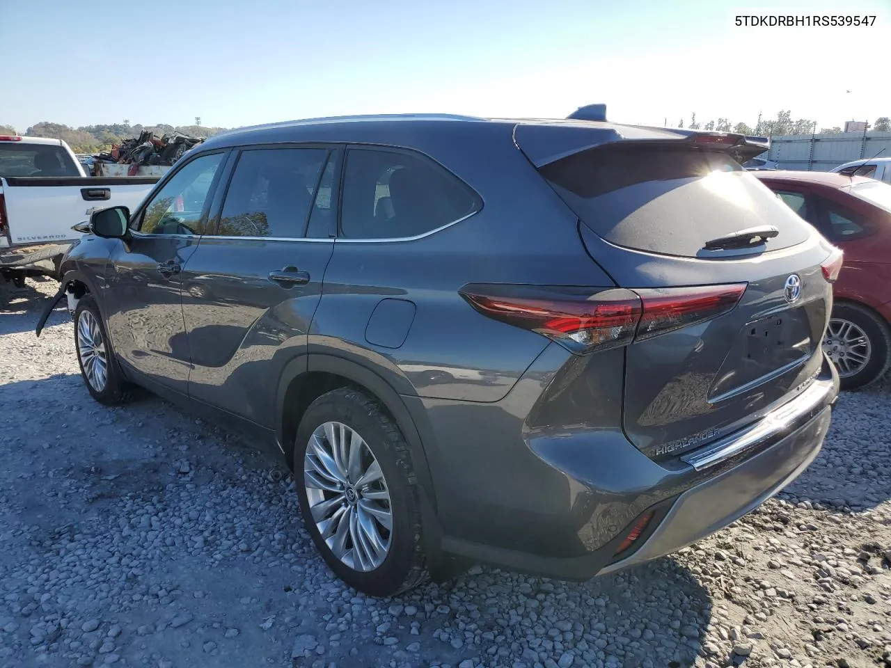 2024 Toyota Highlander Le VIN: 5TDKDRBH1RS539547 Lot: 77139464