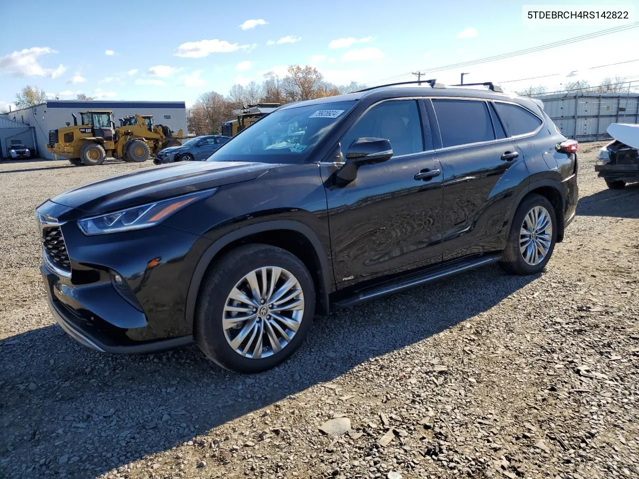 2024 Toyota Highlander Hybrid Limited VIN: 5TDEBRCH4RS142822 Lot: 79928924