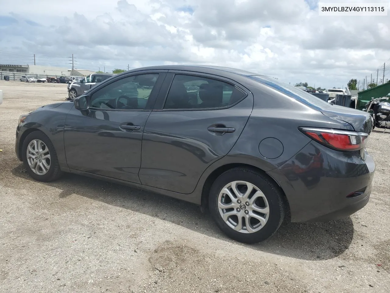 2016 Toyota Scion Ia VIN: 3MYDLBZV4GY113115 Lot: 59466984