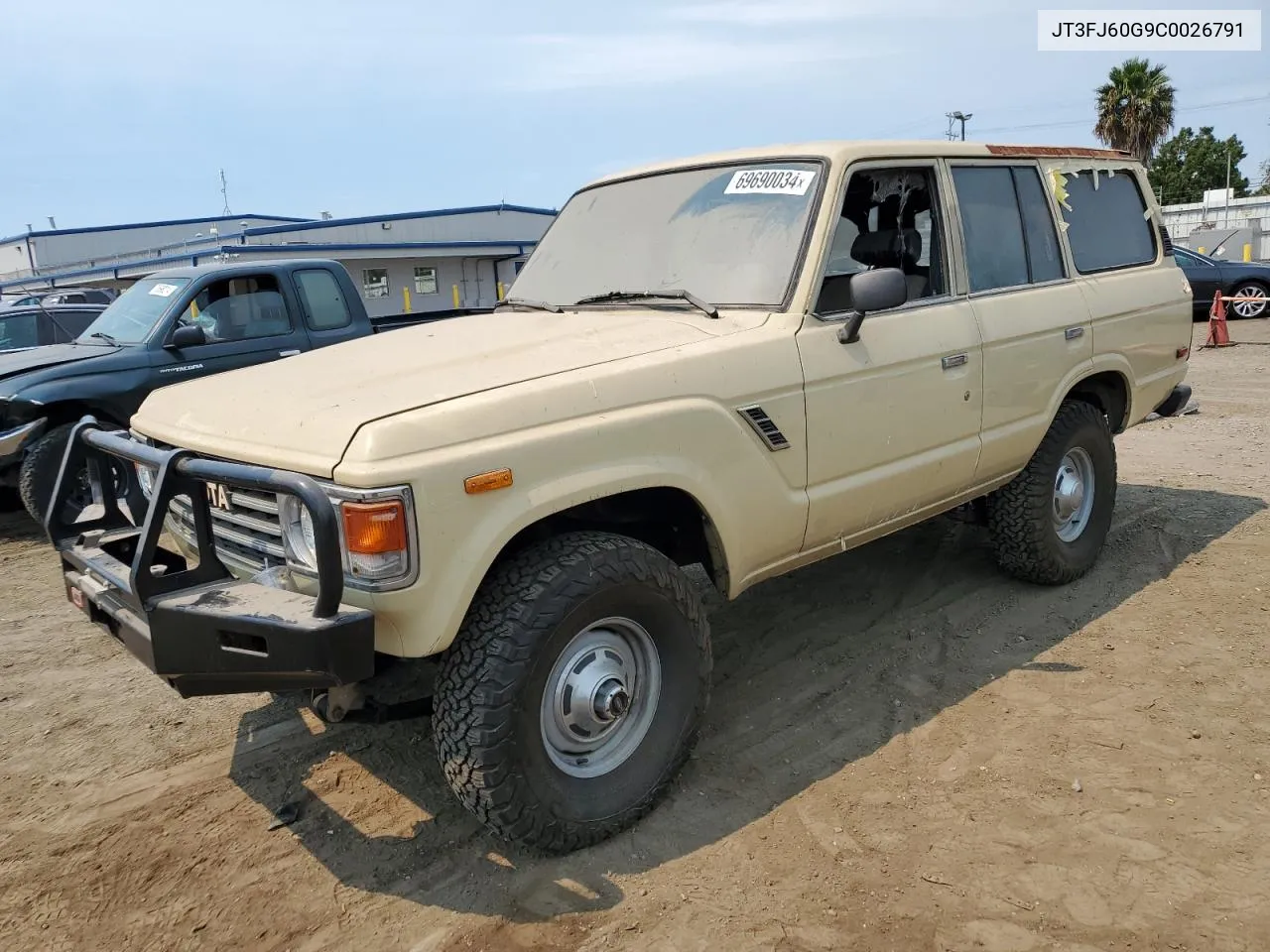 1982 Toyota Land Cruiser Fj60 VIN: JT3FJ60G9C0026791 Lot: 69690034