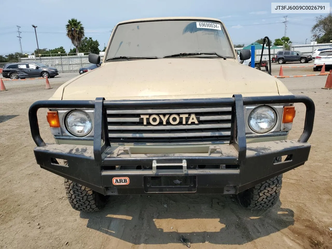 1982 Toyota Land Cruiser Fj60 VIN: JT3FJ60G9C0026791 Lot: 69690034