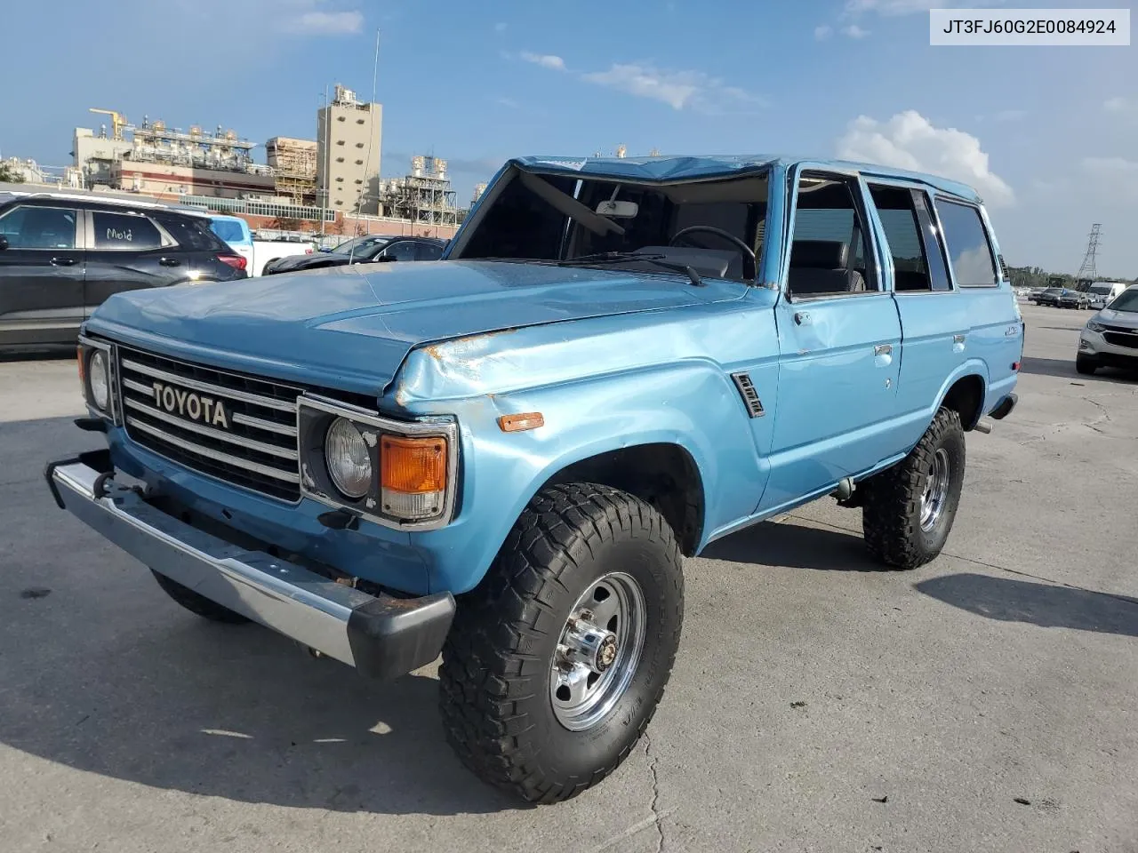 1984 Toyota Land Cruiser Fj60 VIN: JT3FJ60G2E0084924 Lot: 72803904