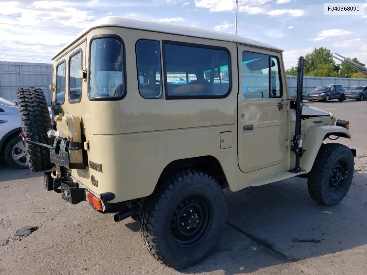 1984 Toyota Land Cruis VIN: FJ40368090 Lot: 73023494